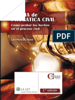 Summa de Probática Civil - Cómo Probar Los Hechos en El Proceso Civil (2a Ed