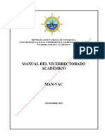 Manual Vicerrectorado Académico