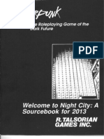 Cyberpunk 2013 - Welcome To Night City