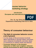 MBA Introduction Lecture On Consumer Behavior Text