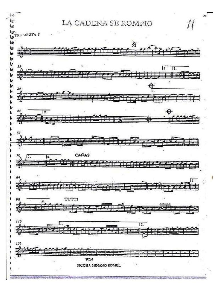 La Cadena Se Rompio Huayno PDF