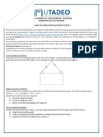 Trabajo de Modelación Matemática Cálculo Vectorial Corte 3