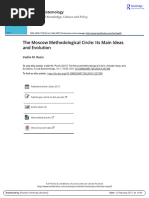 The Moscow Methodological Circle: Its Main Ideas and Evolution