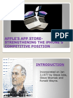 Apple'S App Store-Strengthening The Iphone'S Competitive Position