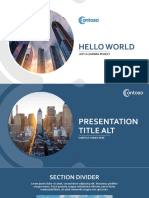 Hello World: .Just A Learning Project