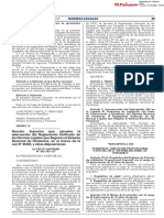 Publicacion Oficial - Diario Oficial El Peruano Ley 31301 Pago de Pensiones Proporcionales 10 Años