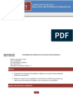 Guía 7 - Balanza de Fuerzas Paralelas Pre - Informe