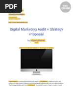 Digital Marketing Audit + Strategy Proposal