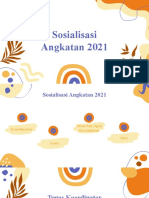 Sosialisasi Angkatan Dan Open Recruitment 2021