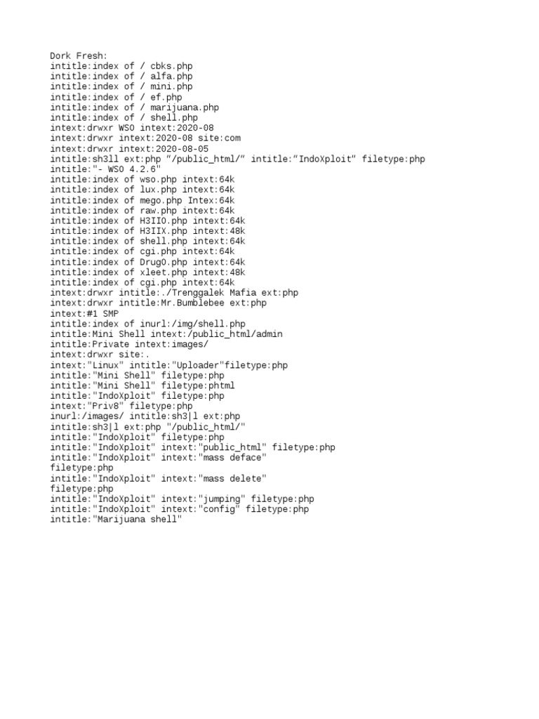 Freshdorks | PDF