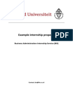 Bis - Example Internship Proposal