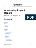 IP Masking Impact Report