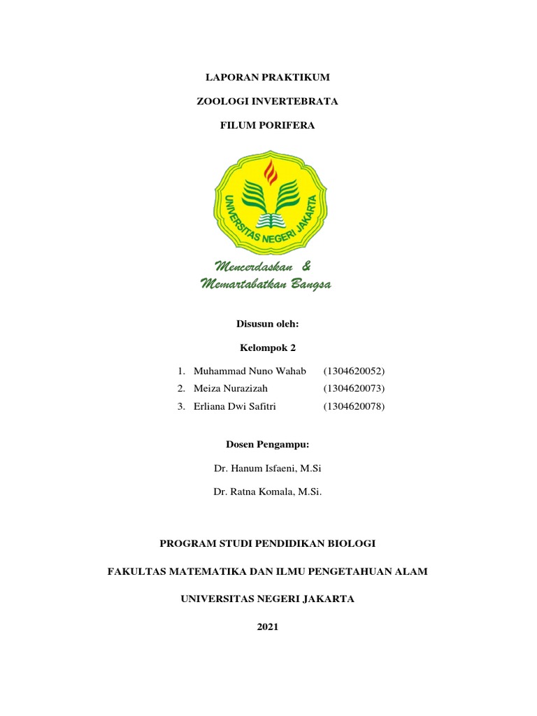 Contoh Zoologi Invertebrata