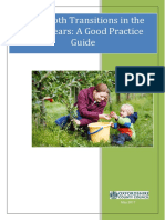 Smooth Transitions in the Early Years: A Good Practice Guide