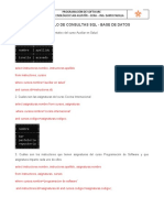 Consultas Base de Datos - Varias Tablas