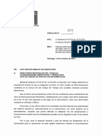 Circular 73 Del Direccion Del Trabajo Aplazamiento Lre 09-2021