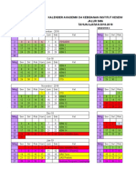 Kalender Akademik 2018 2019