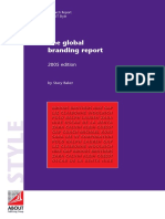 The Global Branding Report: 2005 Edition