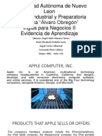 Universidad Autónoma de Nuevo Leon Escuela Industrial y Preparatoria Técnica "Álvaro Obregón" Inglés para Negocios II Evidencia de Aprendizaje