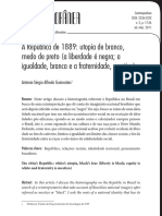 A República de 1889 e a resistência negra