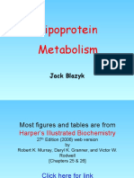 Lipoprotein Metabolism: Jack Blazyk