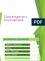 Lecture - Contemporary Civilizations