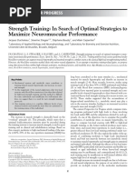 Strength Training in Search of Optimal Strategies To Maximize Neuromuscular Performance.