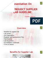 H&M Proudct Supplier Lab Guideline