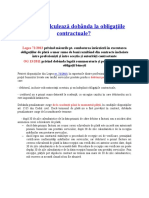 Cum Se Calculează Dobânda La Obligaţiile Contractuale