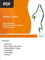 Geert Vanderkelen MySQL Cluster