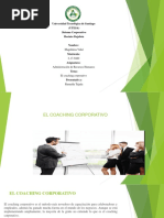 EL COACHING CORPORATIVO.