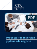 Proyectos de Inversión y Planes de Negocio Autor CPA Ferrere