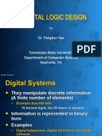 Digital Logic Design: Dr. Fenghui Yao
