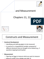 MKTG 368 - Scales and Measurement - Chapters 11-12 - S2011