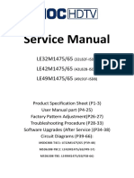 Service Manual: LE32M1475/65 LE42M1475/65 LE49M1475/65