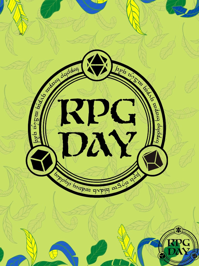 Inscrição para RPG-DAY 6ª Edição | PDF | Sith | Jogos de RPG