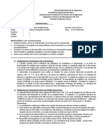 Examen final de Procesos de Manufactura MC 216 - UNI