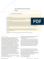 Criterios de Clasificación Del LES