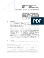 Solicitud de remisión de informe al Ministerio Público y variación de domicilio procesal en proceso de alimentos