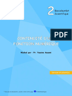 01.continuité D'une Fonction Numérique