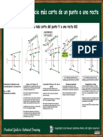 5 Geometria Descriptiva Distancia Mas Corta de Un Punto A Una Recta