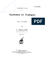 Gammes Et Arpeges-I.philipp.x43337