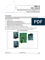 UM2118 User Manual: Metrology Firmware For The STM32F407VG and The STPM32 Devices
