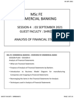 Handout & Assignment - Session 4 03-09-21 - Mscfe - Comm. Banking