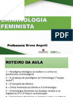 ANGOTTI, Bruna. Material de Apoio Criminologia Feminista