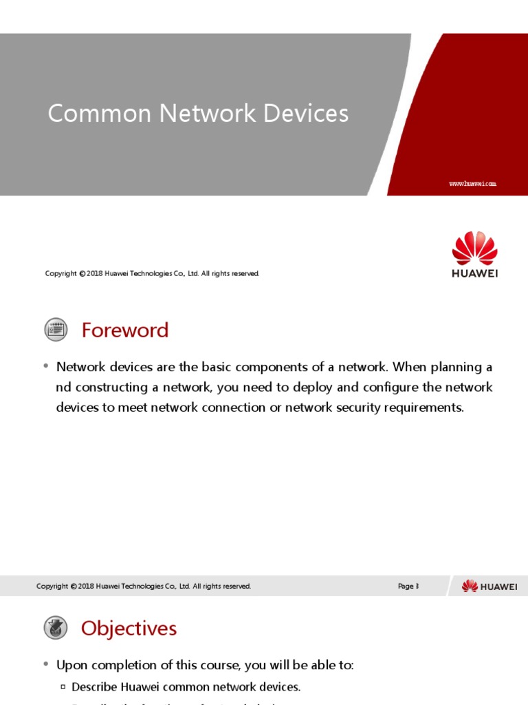 104 Common Network Devices | PDF | Computer Network | Router (Computing)