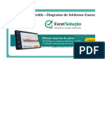 Planilha Diagrama Ishikawa Causa Efeito