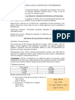 Síndrome Diarreico Agudo, Constipación y Estreñimiento