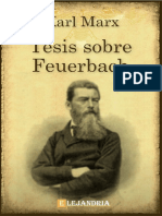 Tesis Sobre Feuerbach-Marx Karl