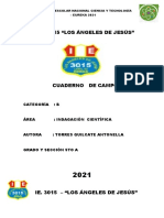 Cuaderno de Campo Velasquez Antonella - 5to A